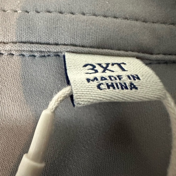 NWT Westport Lifestyle Men’s Size 3xlt Links 1/4 Zip Pullover Windbreaker Blue - Picture 7 of 9